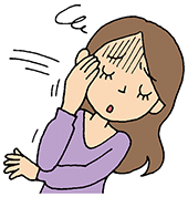 イラスト：貧血