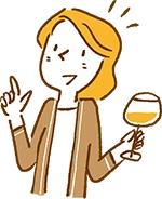 イラスト：飲酒