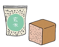 イラスト：食物繊維