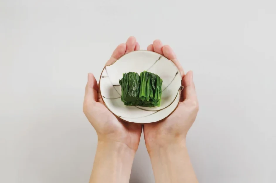 写真：調理加熱後の小鉢