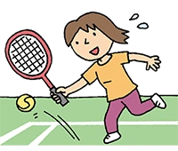 イラスト：運動サークル